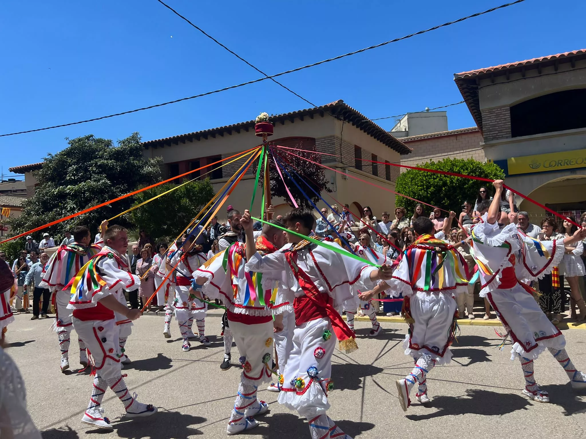 Las calles de Tardienta laten al ritmo festivo de Santa Quiteria. Foto Ayuntamiento de Tardienta