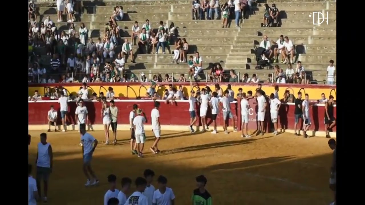 Siete atendidos y una aparatosa cogida en la segunda mañana de vaquillas