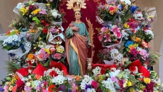 Santa Quiteria. Foto Ayuntamiento de Tardienta Santa Quiteria. Foto Ayuntamiento de Tardienta