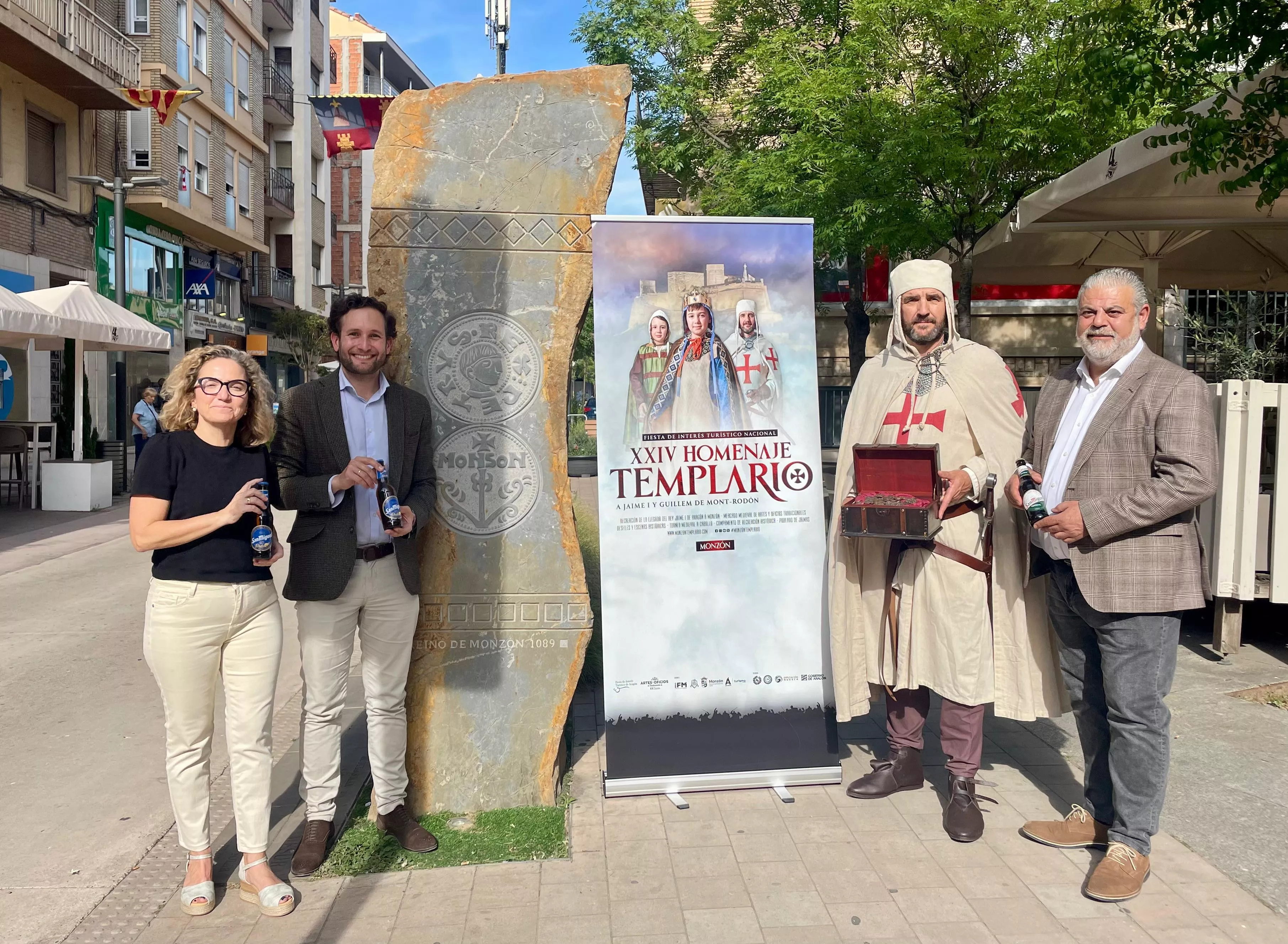 Mahou- San Miguel renueva su colaboración con el Homenaje Templario.