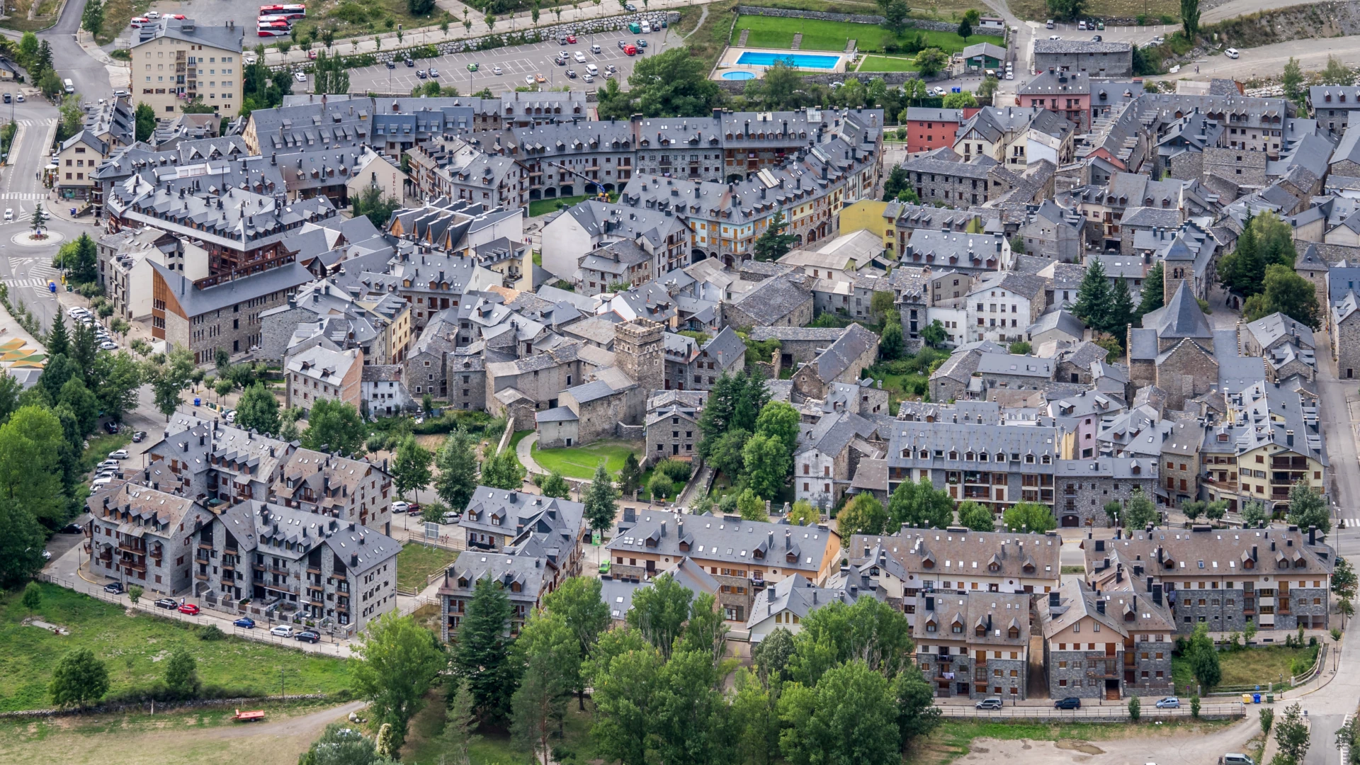 Vista de Benasque.