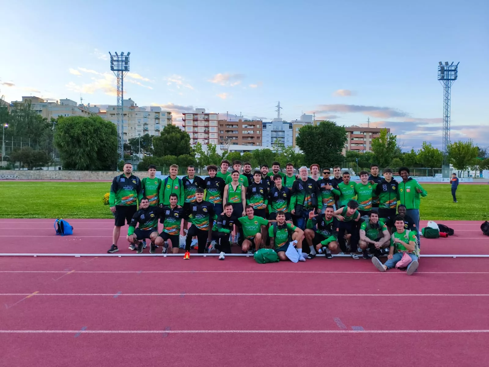 Equipo masculino de Intec-Zoiti en la segunda jornada.