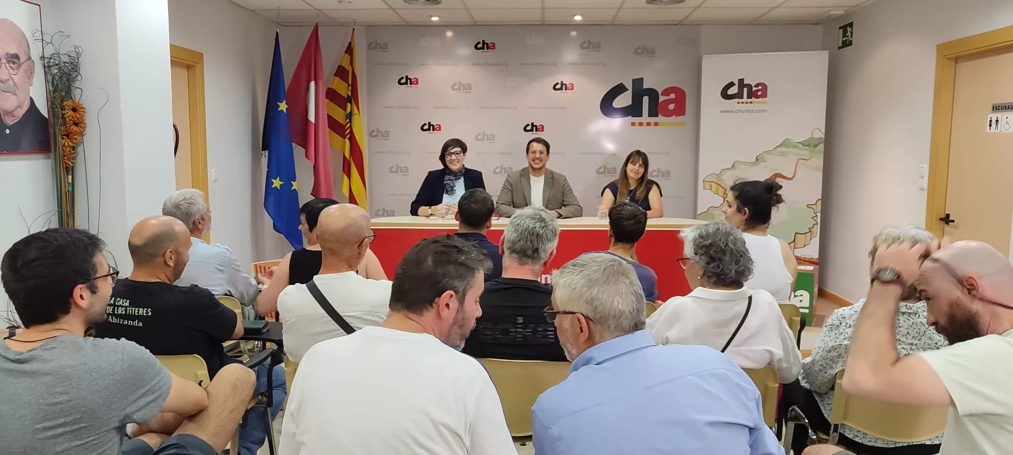 Jorge Pueyo y Verónica Villagrasa en Huesca