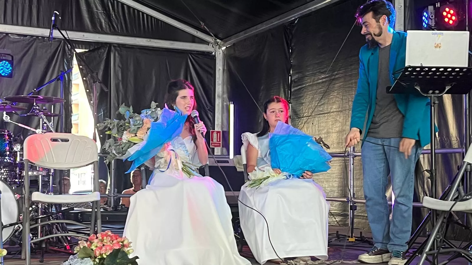 Lucía Urós Cardiel y Vega Machuca Rapún, mairalesas de María Auxiliadora. Foto Mercedes Manterola