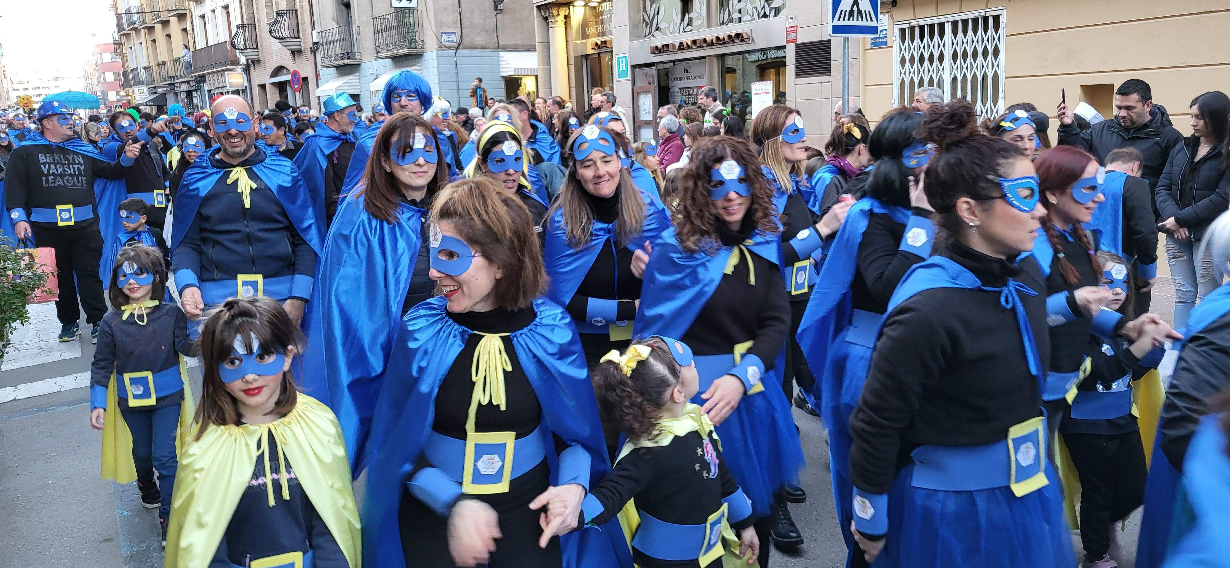 Carnaval de Huesca 2023. Foto Myriam Martínez 