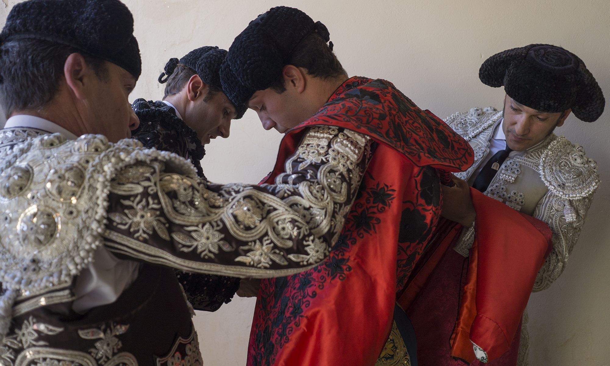 Momentos antes del paseíllo. Foto Jacques Valat 