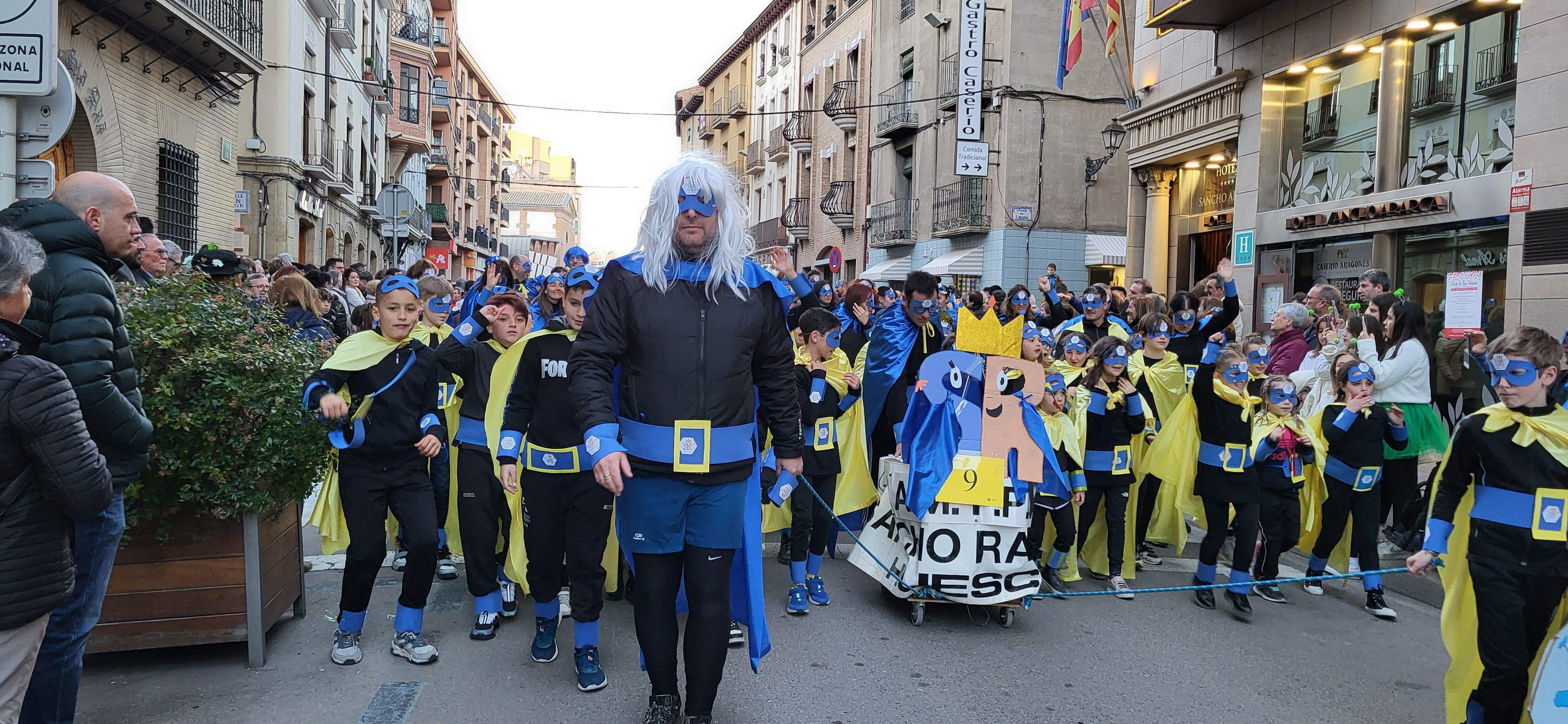 Carnaval de Huesca 2023. Foto Myriam Martínez 