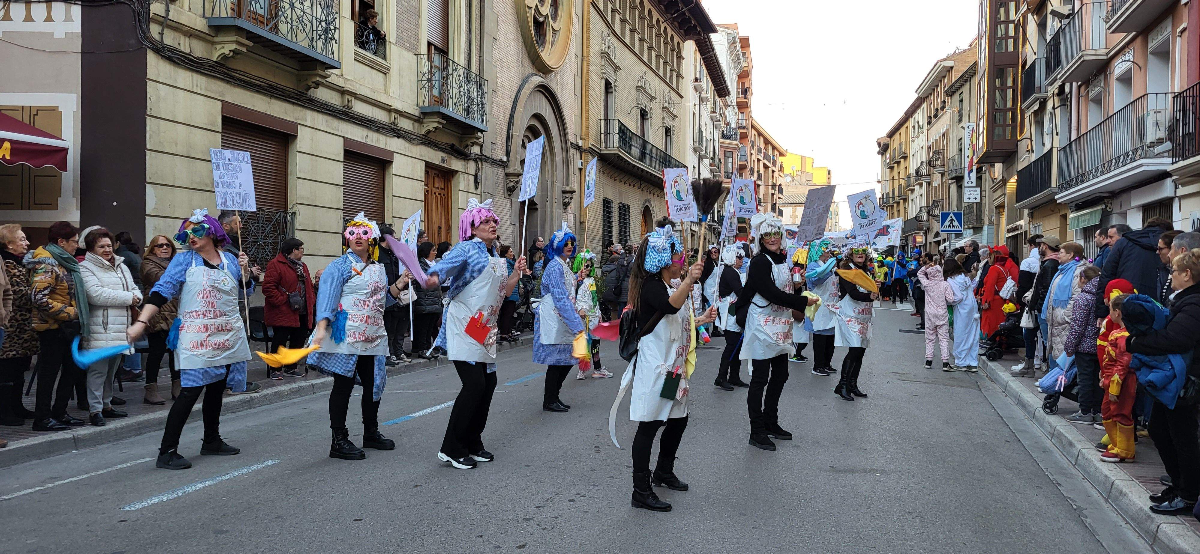 Carnaval de Huesca 2023. Foto Myriam Martínez 
