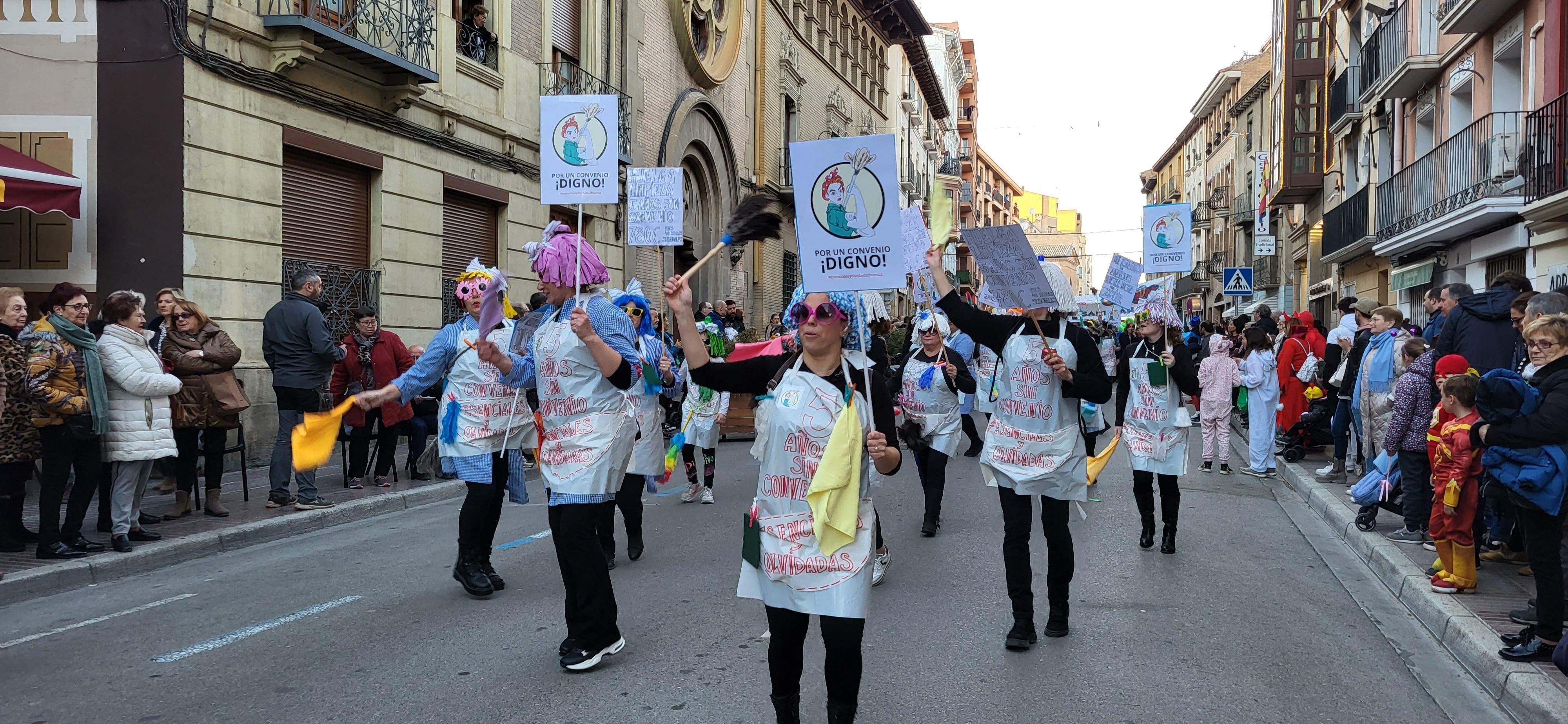 Carnaval de Huesca 2023. Foto Myriam Martínez 