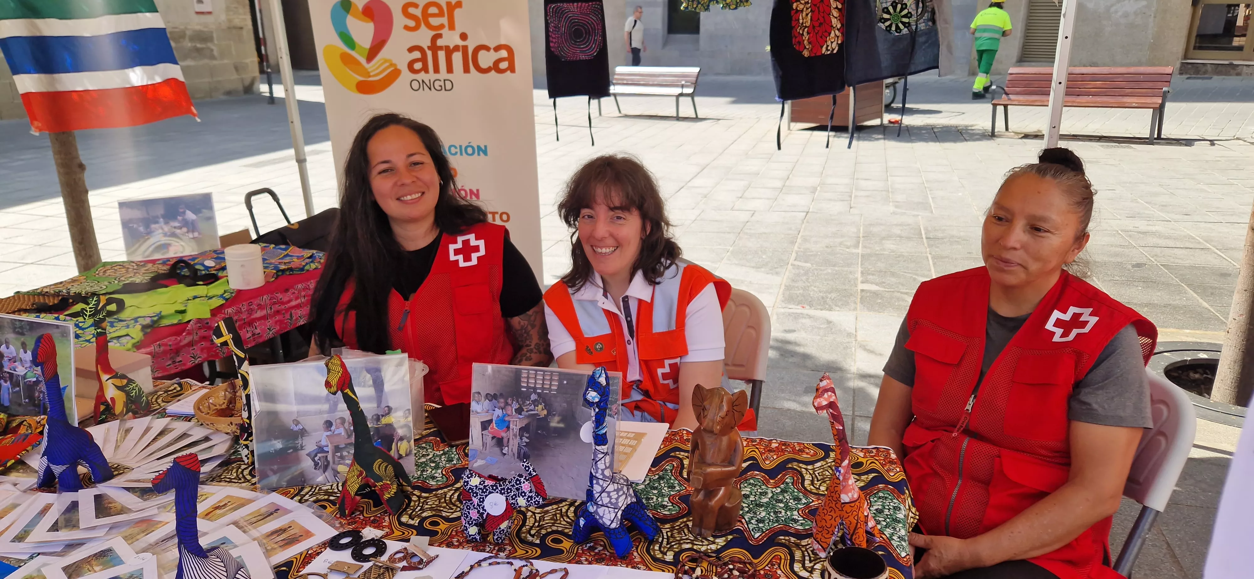 Feria de África en Huesca. Foto Myriam Martínez
