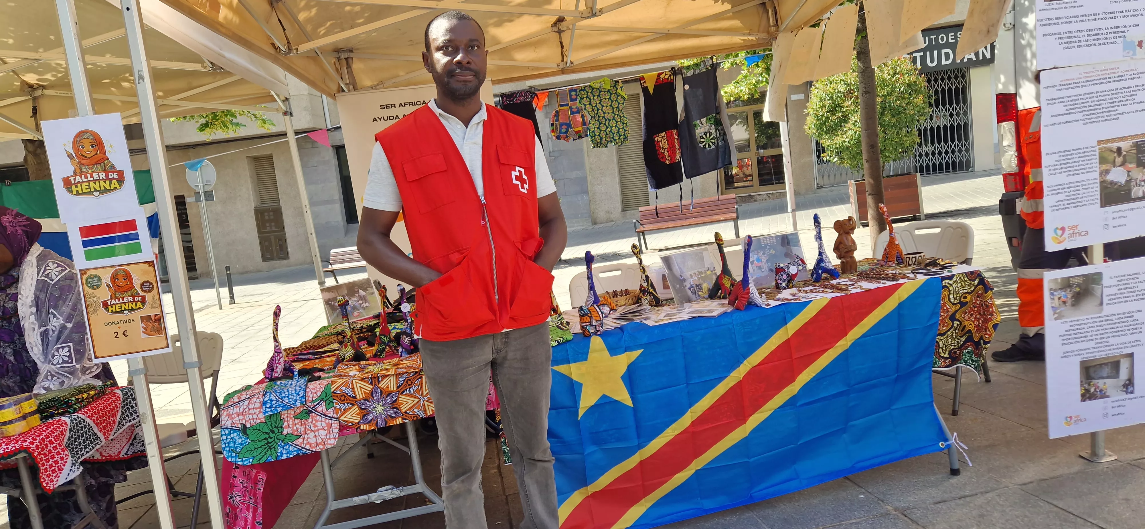 Feria de África en Huesca. Foto Myriam Martínez