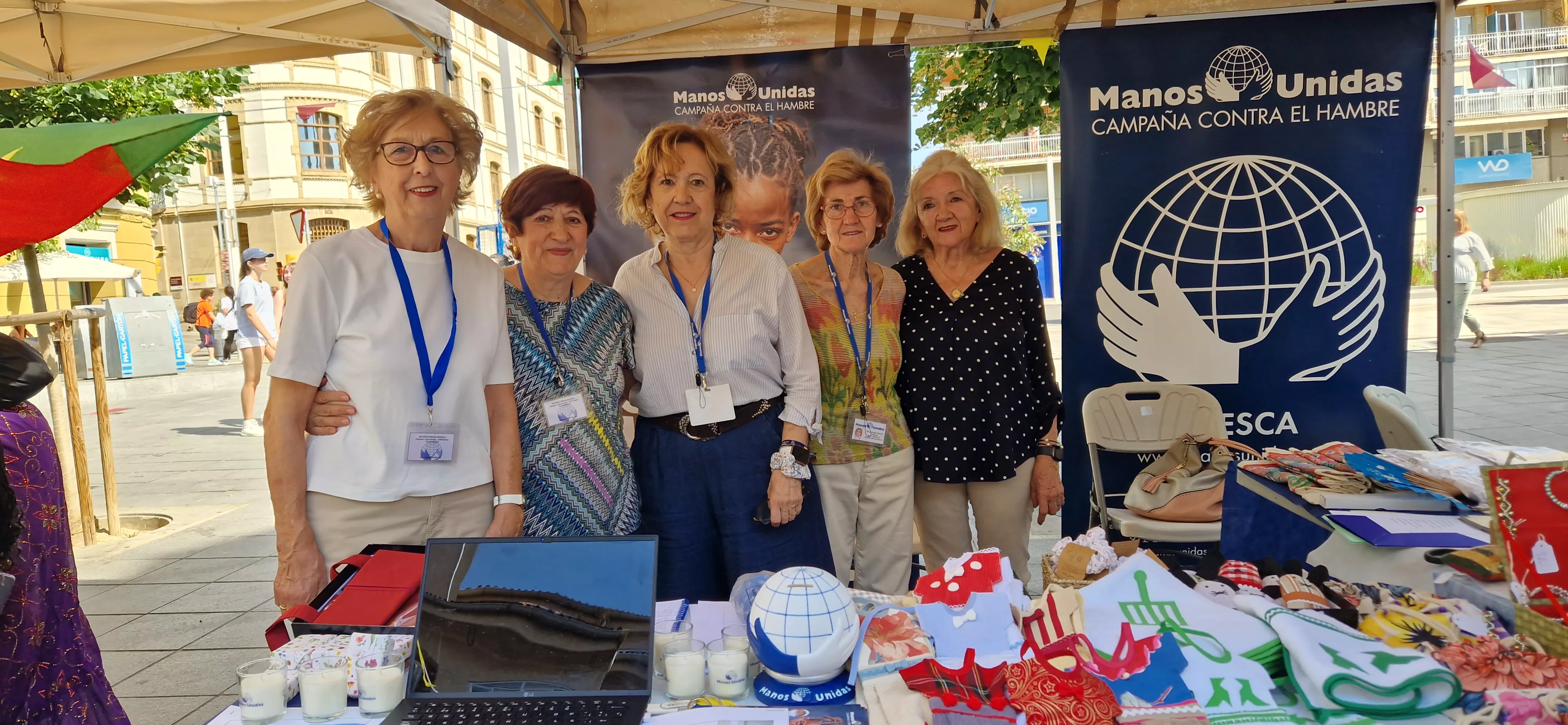 Feria de África en Huesca. Foto Myriam Martínez