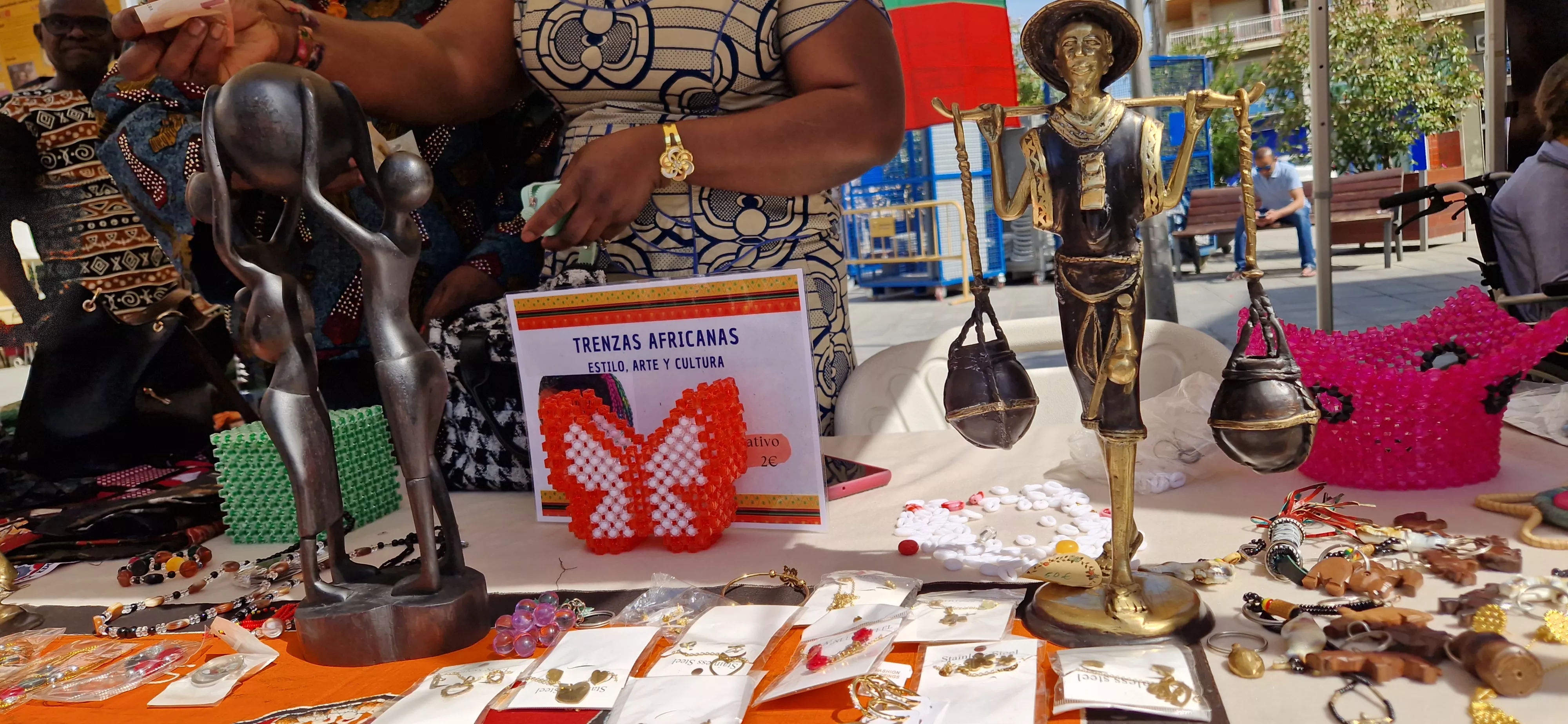 Feria de África en Huesca. Foto Myriam Martínez