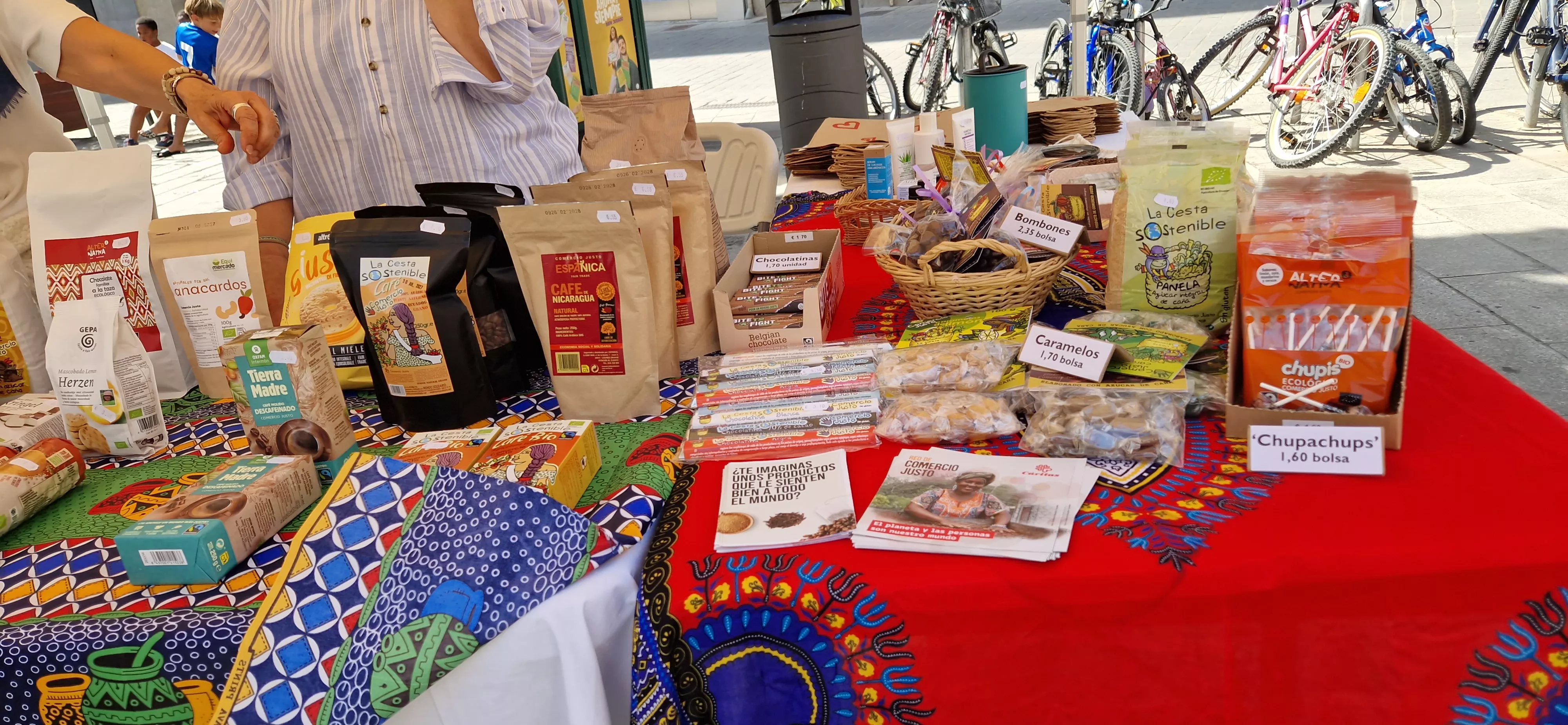 Feria de África en Huesca. Foto Myriam Martínez