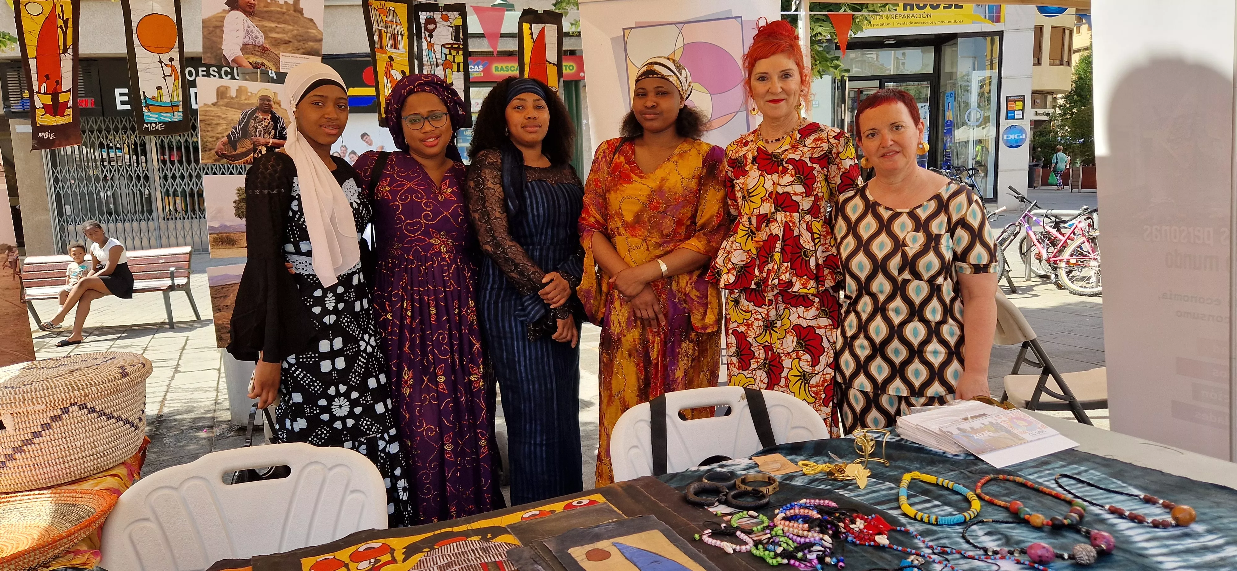Feria de África en Huesca. Foto Myriam Martínez