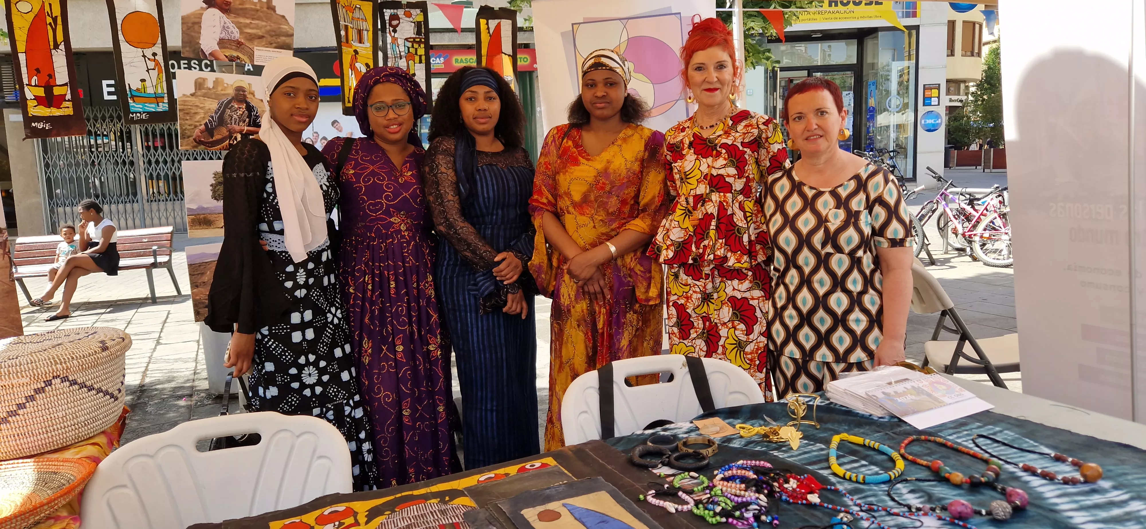 Feria de África en Huesca. Foto Myriam Martínez