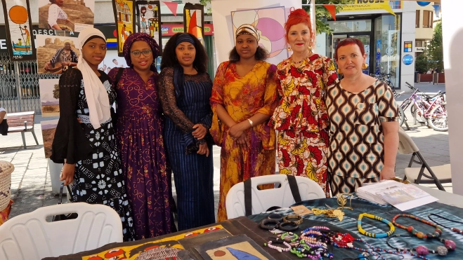 Feria de África en Huesca. Foto Myriam Martínez Feria de África en Huesca. Foto Myriam Martínez