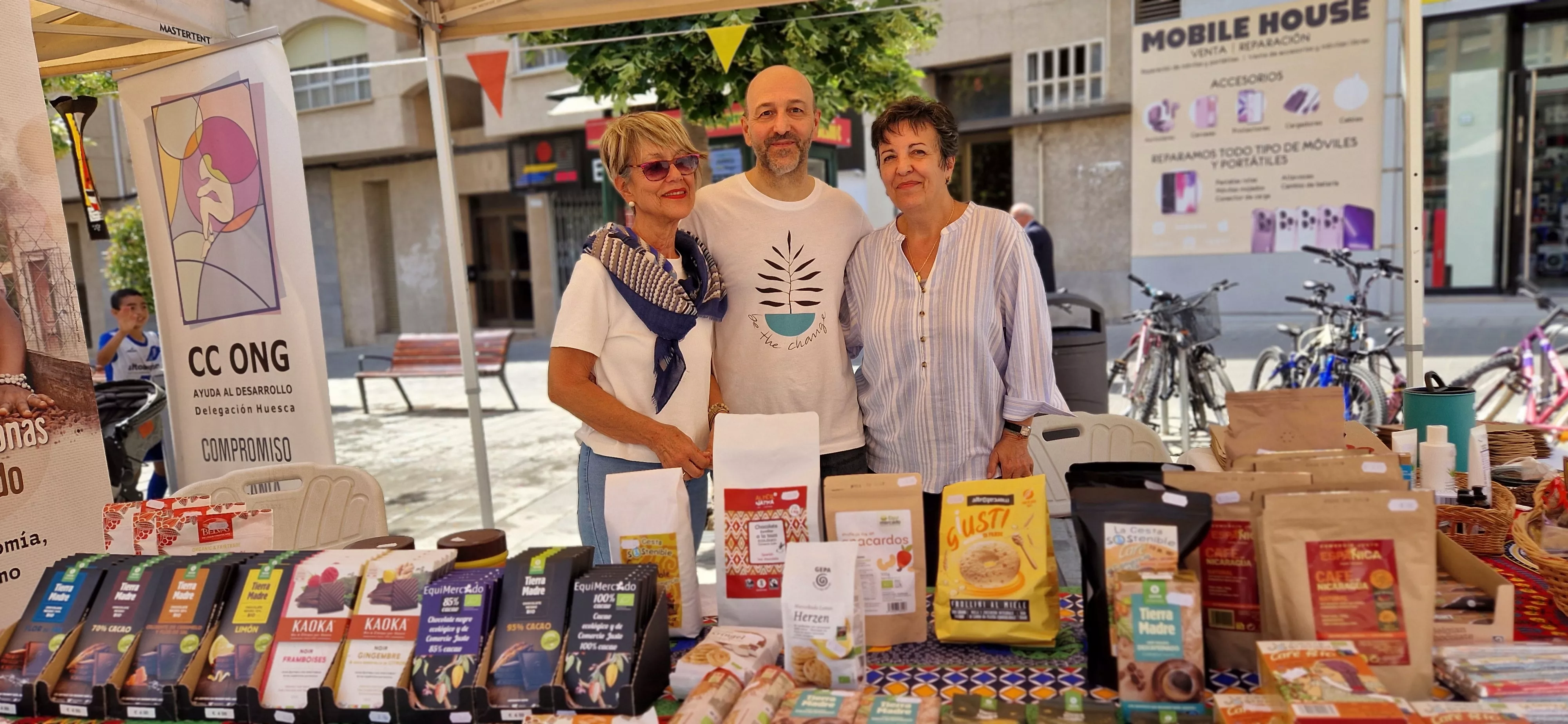 Feria de África en Huesca. Foto Myriam Martínez