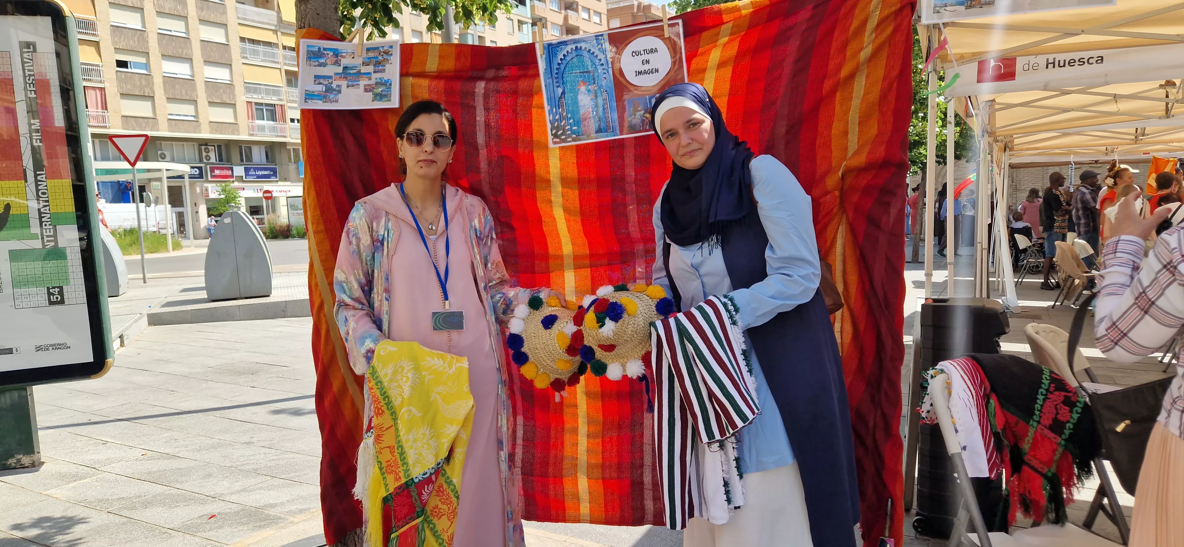 Feria de África en Huesca. Foto Myriam Martínez