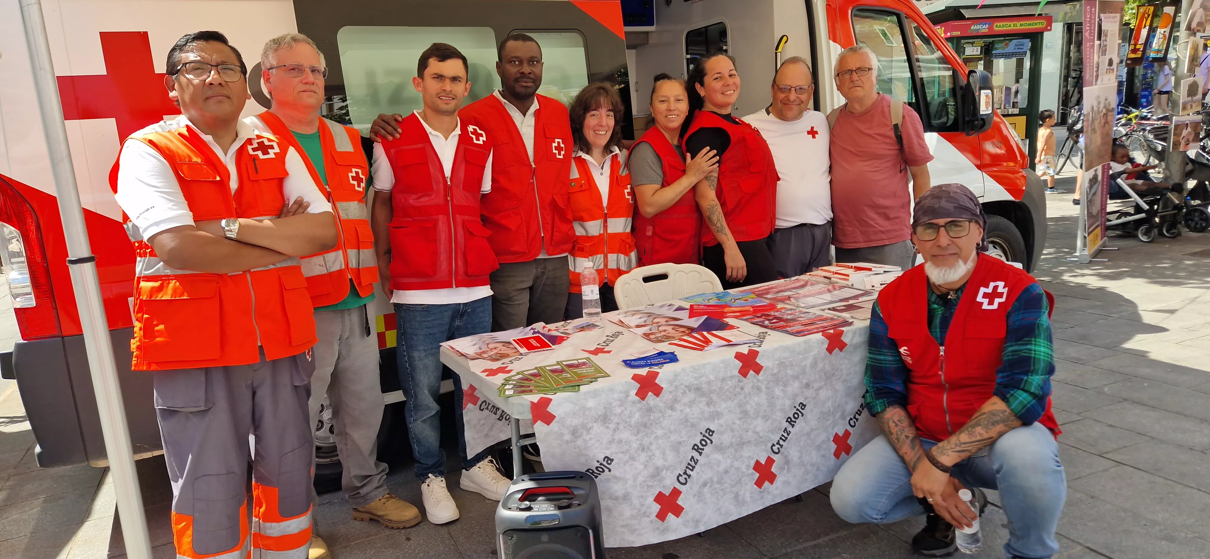 Feria de África en Huesca. Foto Myriam Martínez