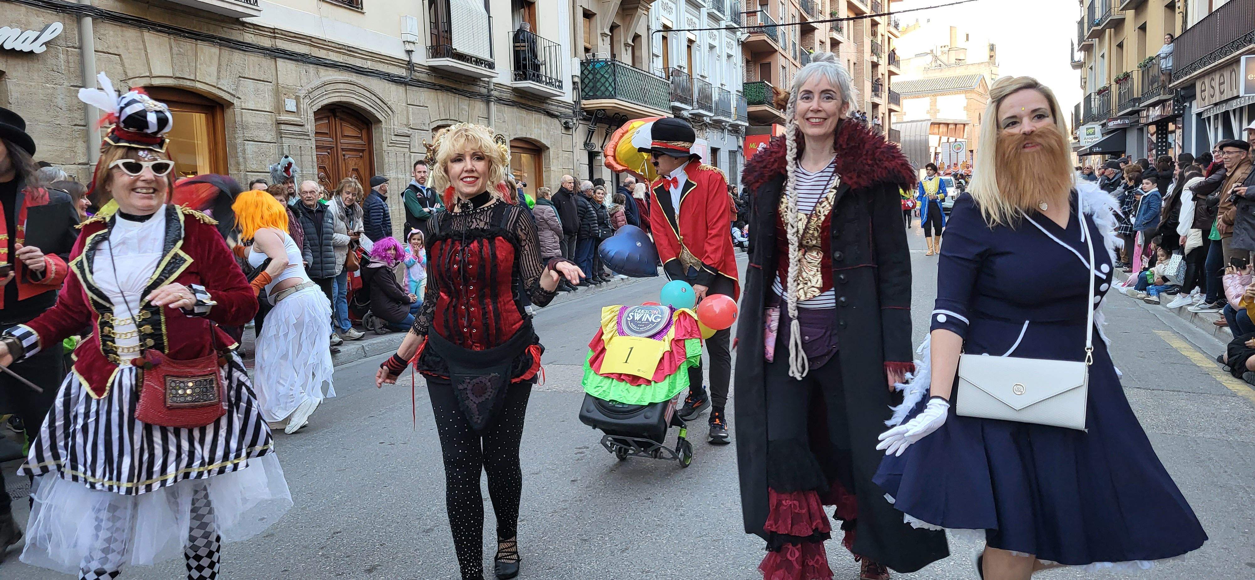 Carnaval de Huesca 2023. Foto Myriam Martínez 