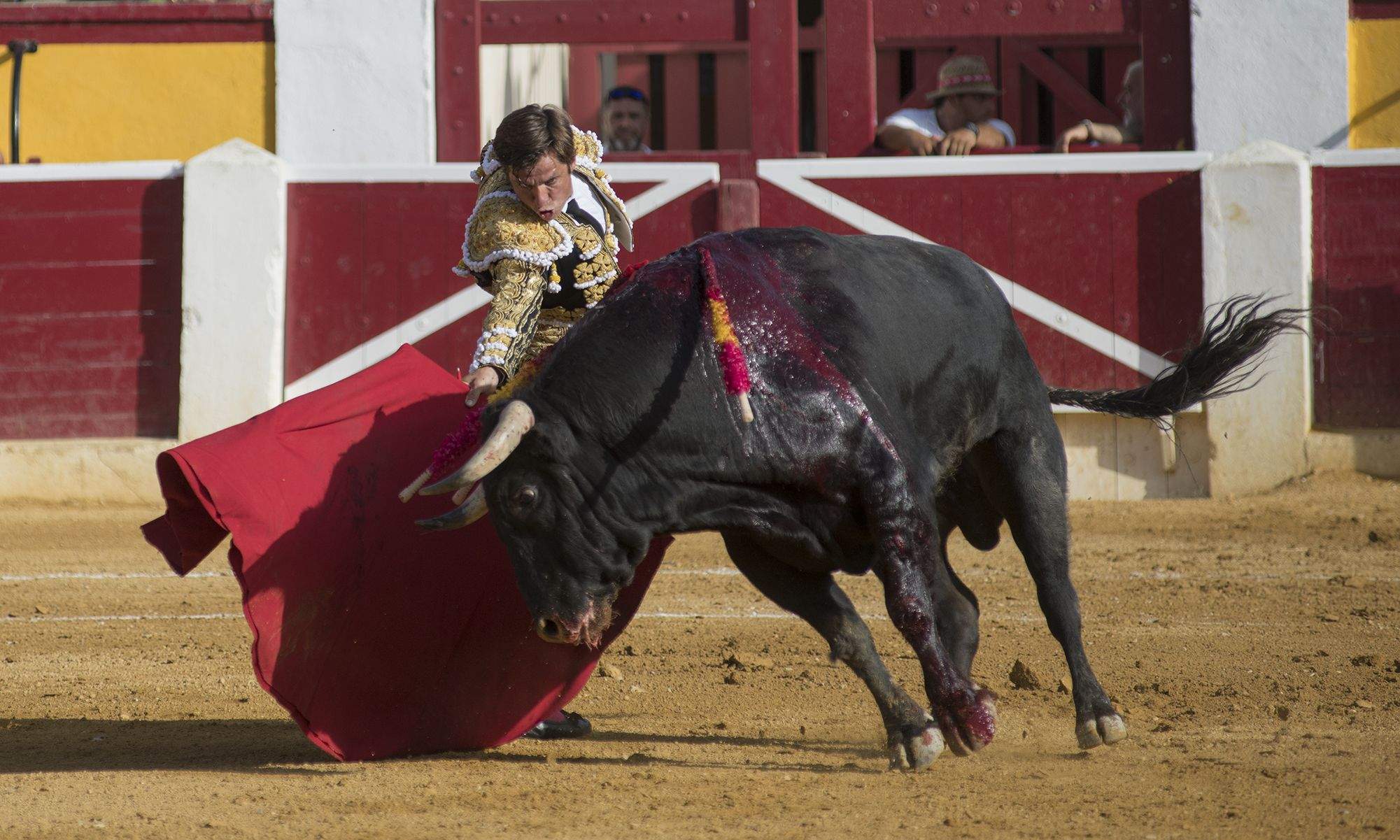 El Juli cuajó una gran faena de su primer toro. Foto Jacques Valat 