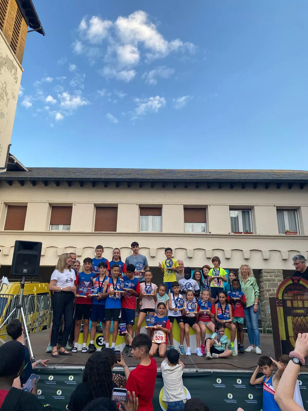 La foto de los campeones.