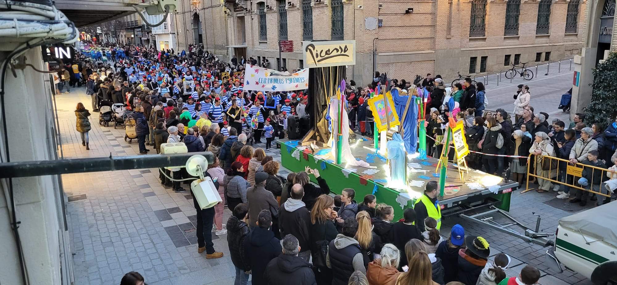 Carnaval de Huesca 2023. Foto Javier García Antón 
