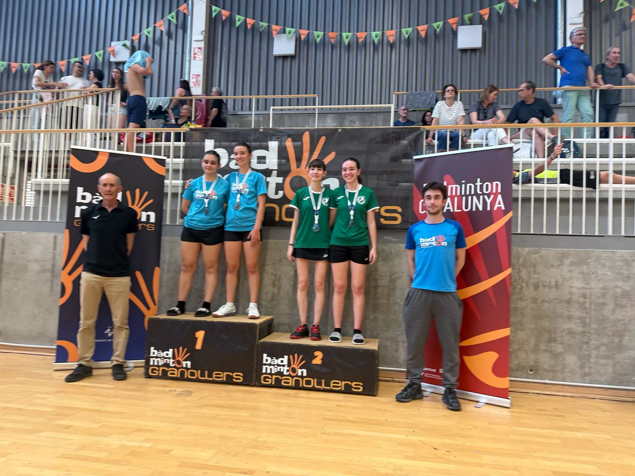 Bibián y Mingarro, subcampeonas en Granollers.