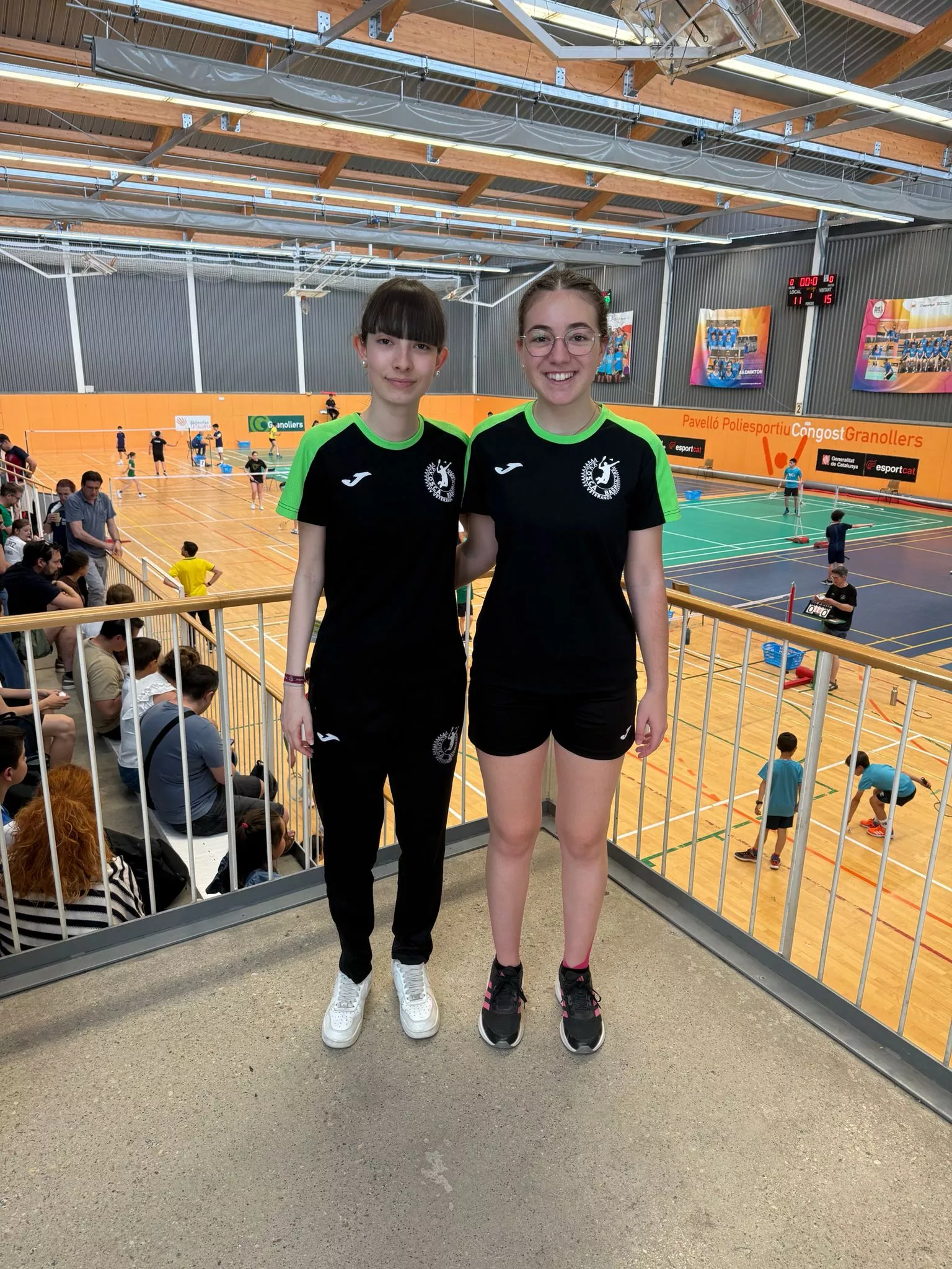 Emma Bibián y Andrea Mingarro