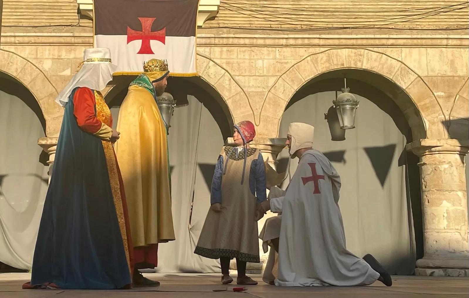 Cierre a la XXIV edición del Homenaje Templario de Monzón.