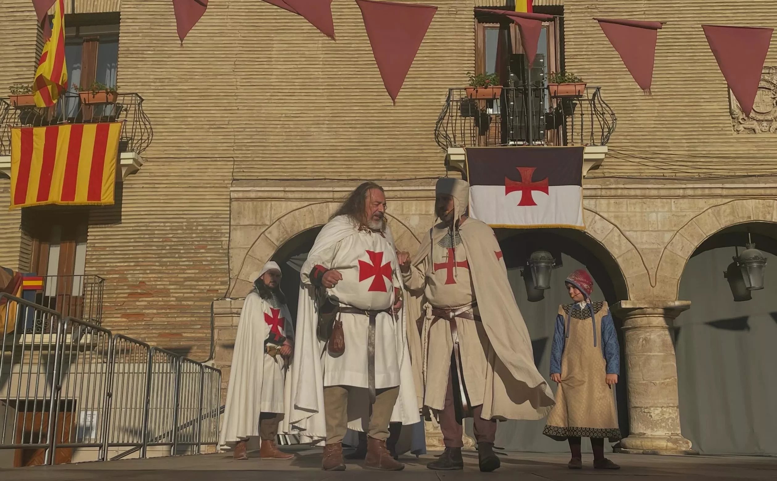 Cierre a la XXIV edición del Homenaje Templario de Monzón.