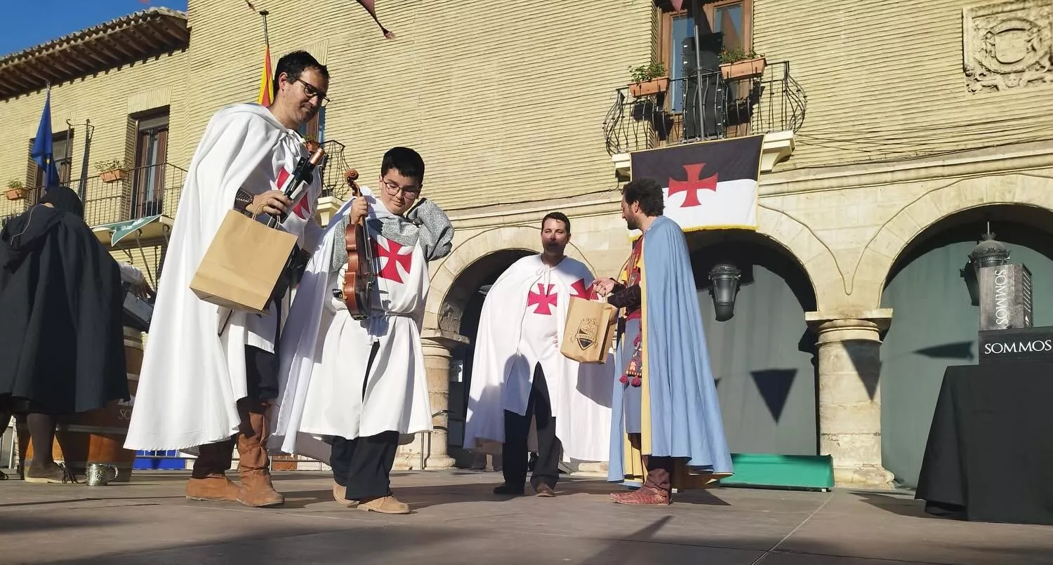 Cierre a la XXIV edición del Homenaje Templario de Monzón.