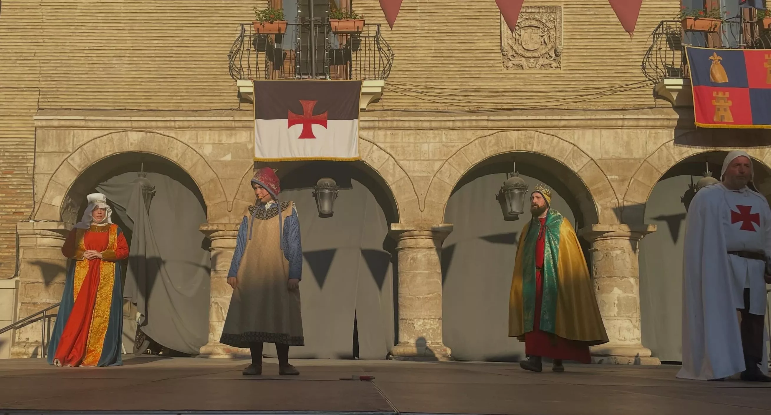 Cierre a la XXIV edición del Homenaje Templario de Monzón.
