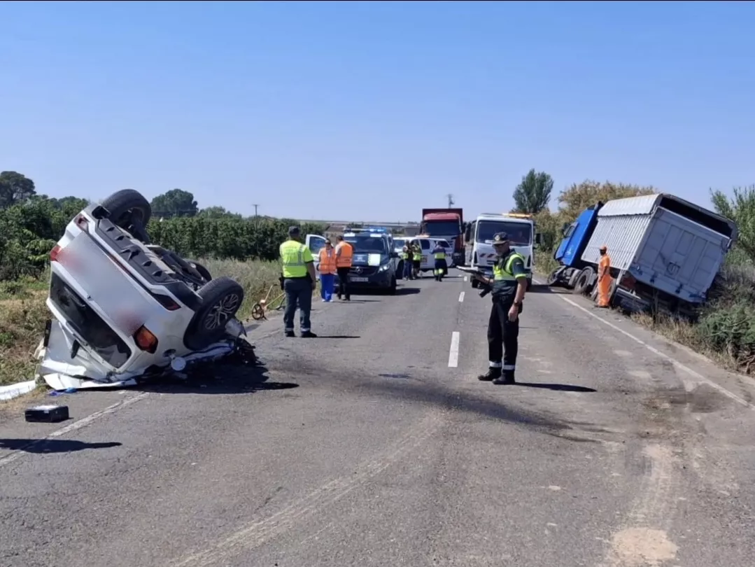 Muere una vecina de Tamarite de 19 años en un accidente de tráfico en Altorricón.