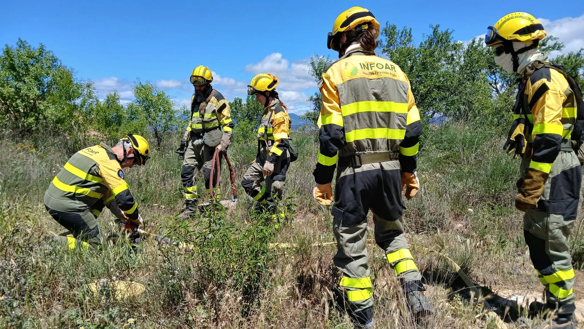 Aragón activa el operativo antiincendios con 627 profesionales diarios y una unidad de drones. Aragón activa el operativo antiincendios con 627 profesionales diarios y una unidad de drones.