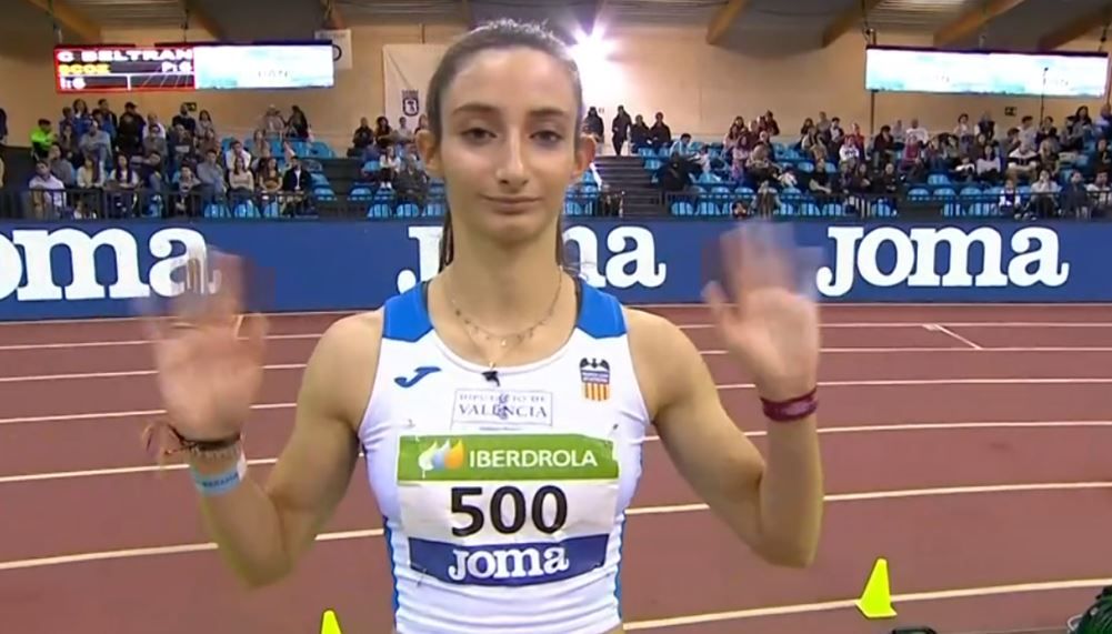 Elena Guiu, líder del ranking de 60 lisos.