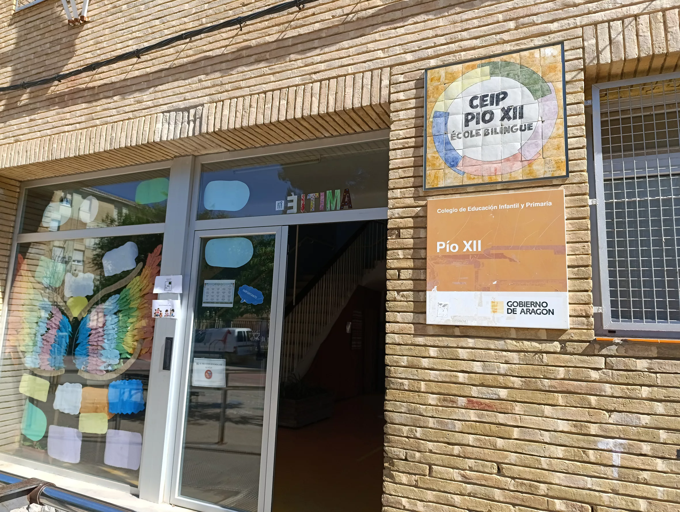 Colegio Pío XII de Huesca.