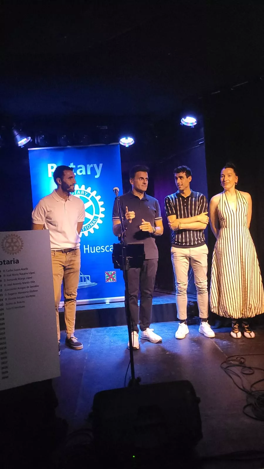 Entrega de la Distinción Rotaria a El Veintiuno