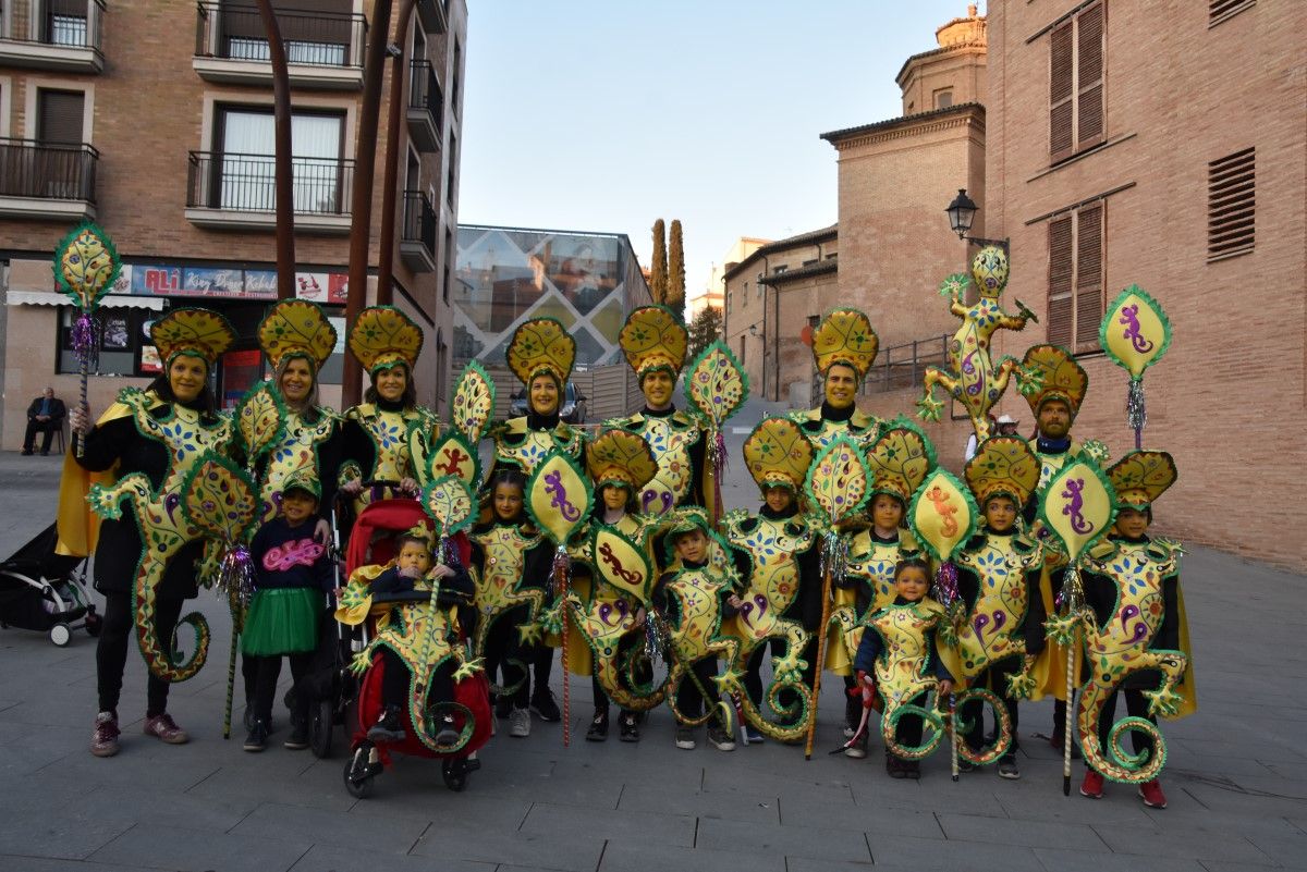 Salamandras. Disfraz más original, en categoría grupo