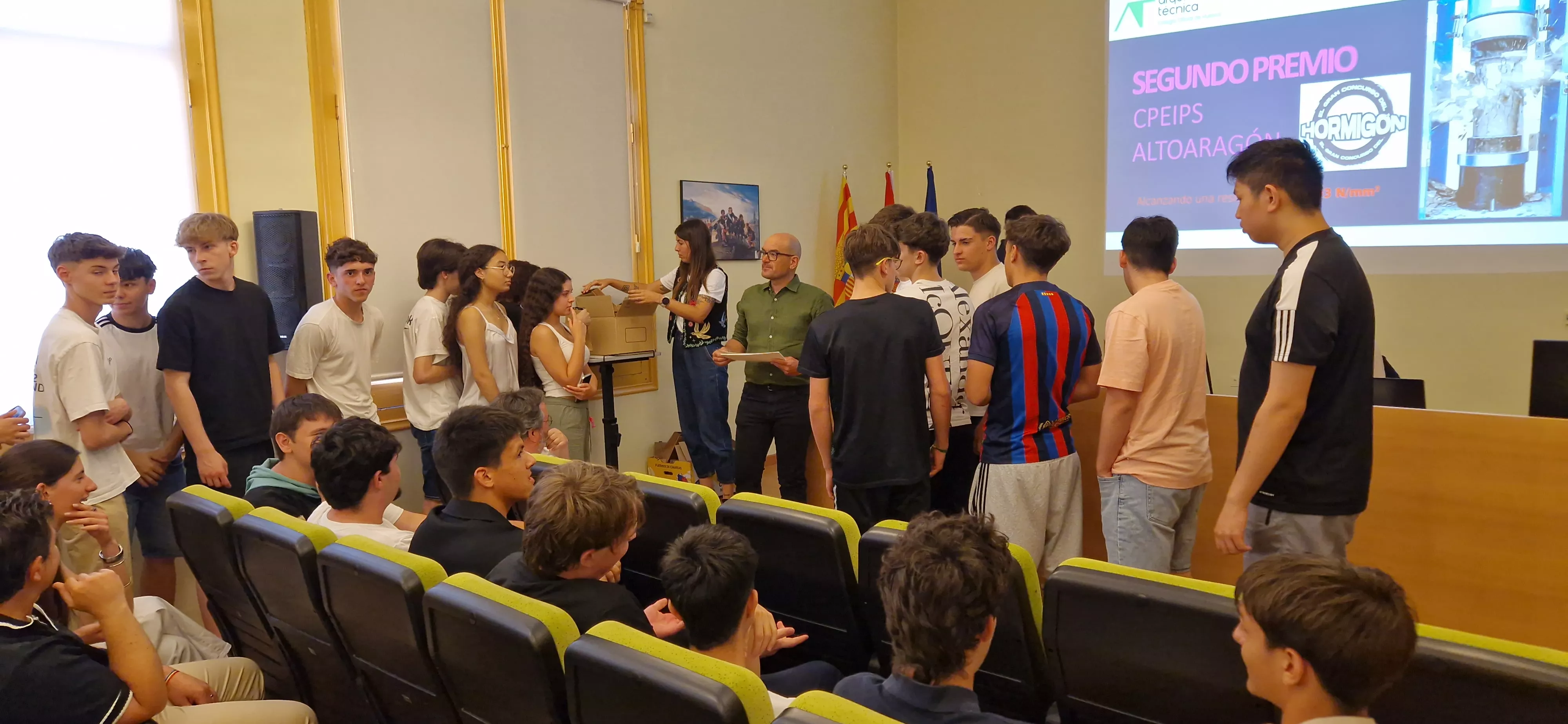 Entrega de premios del Gran Concurso del Hormigón. Foto Myriam Martínez