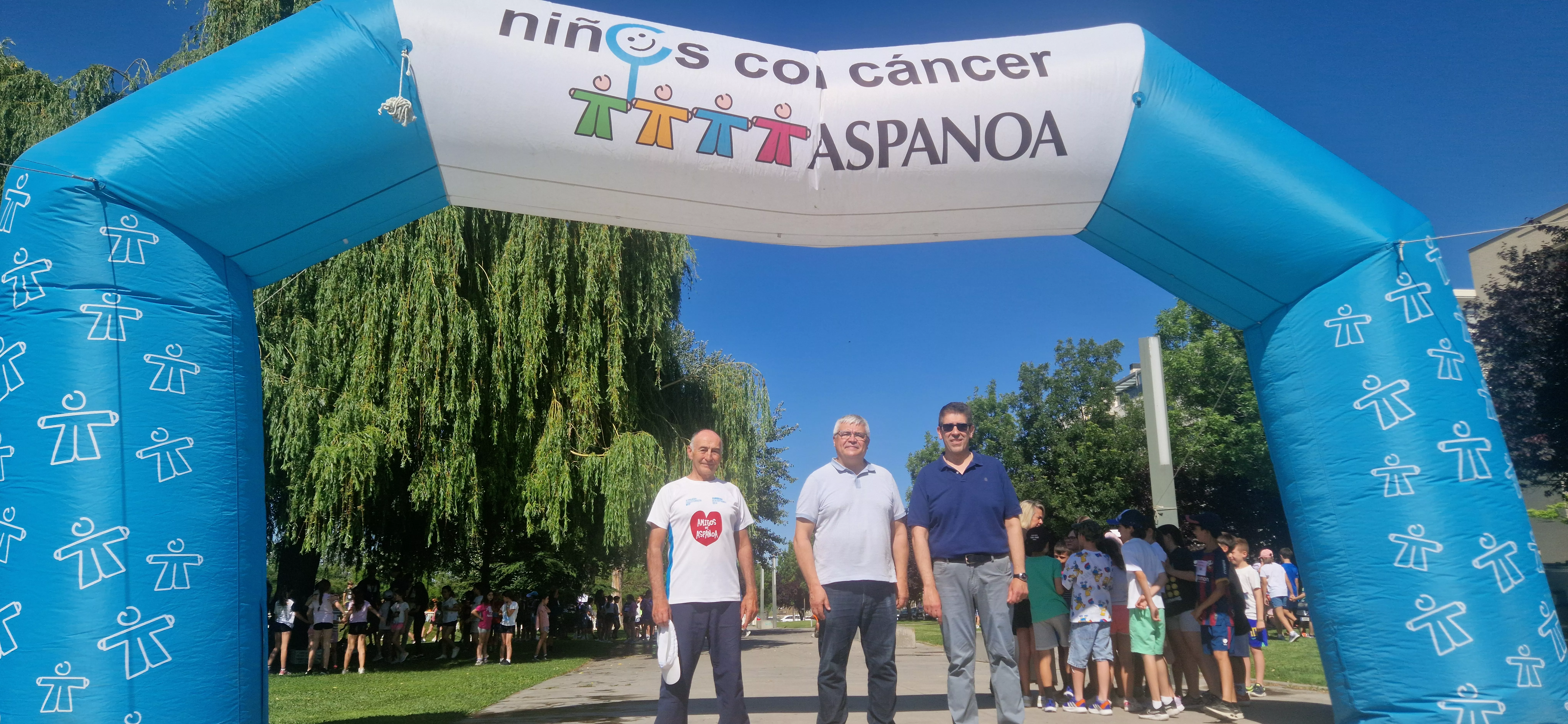 Carrera solidaria del Pedro J. Rubio por Aspanoa. Foto Myriam Martínez