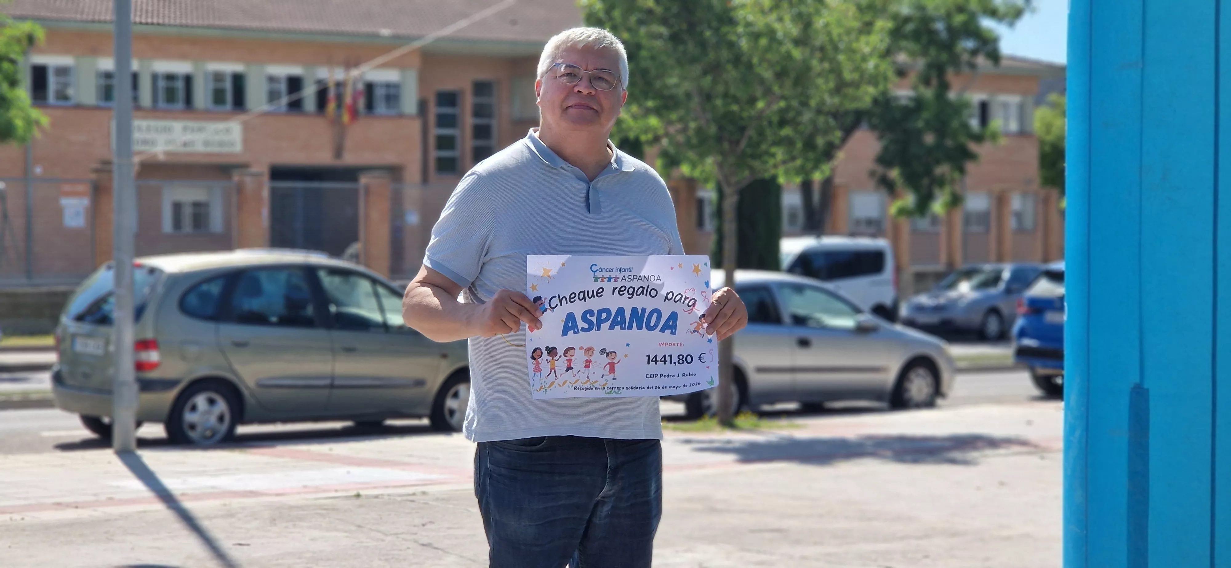 Carrera solidaria del Pedro J. Rubio por Aspanoa. Foto Myriam Martínez
