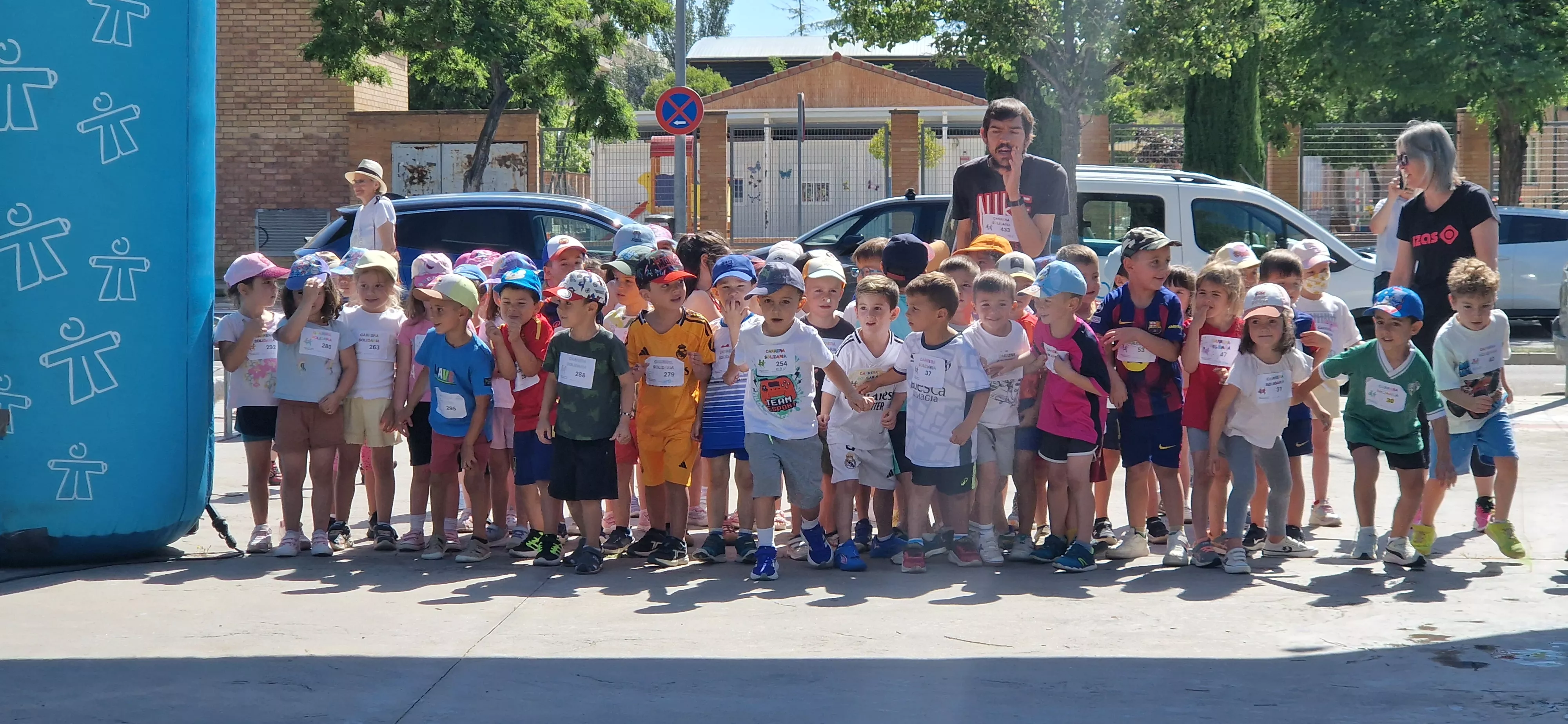 Carrera solidaria del Pedro J. Rubio por Aspanoa. Foto Myriam Martínez