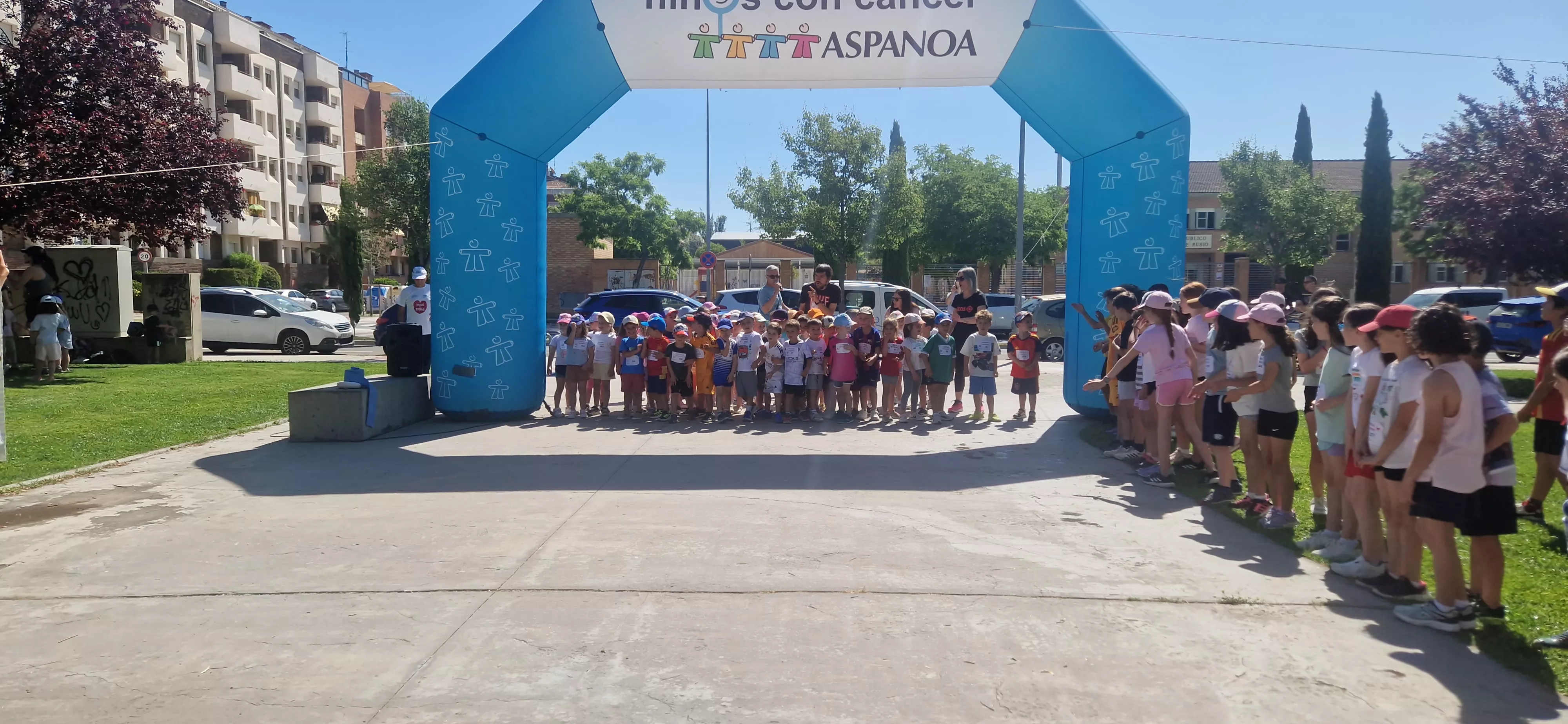 Carrera solidaria del Pedro J. Rubio por Aspanoa. Foto Myriam Martínez