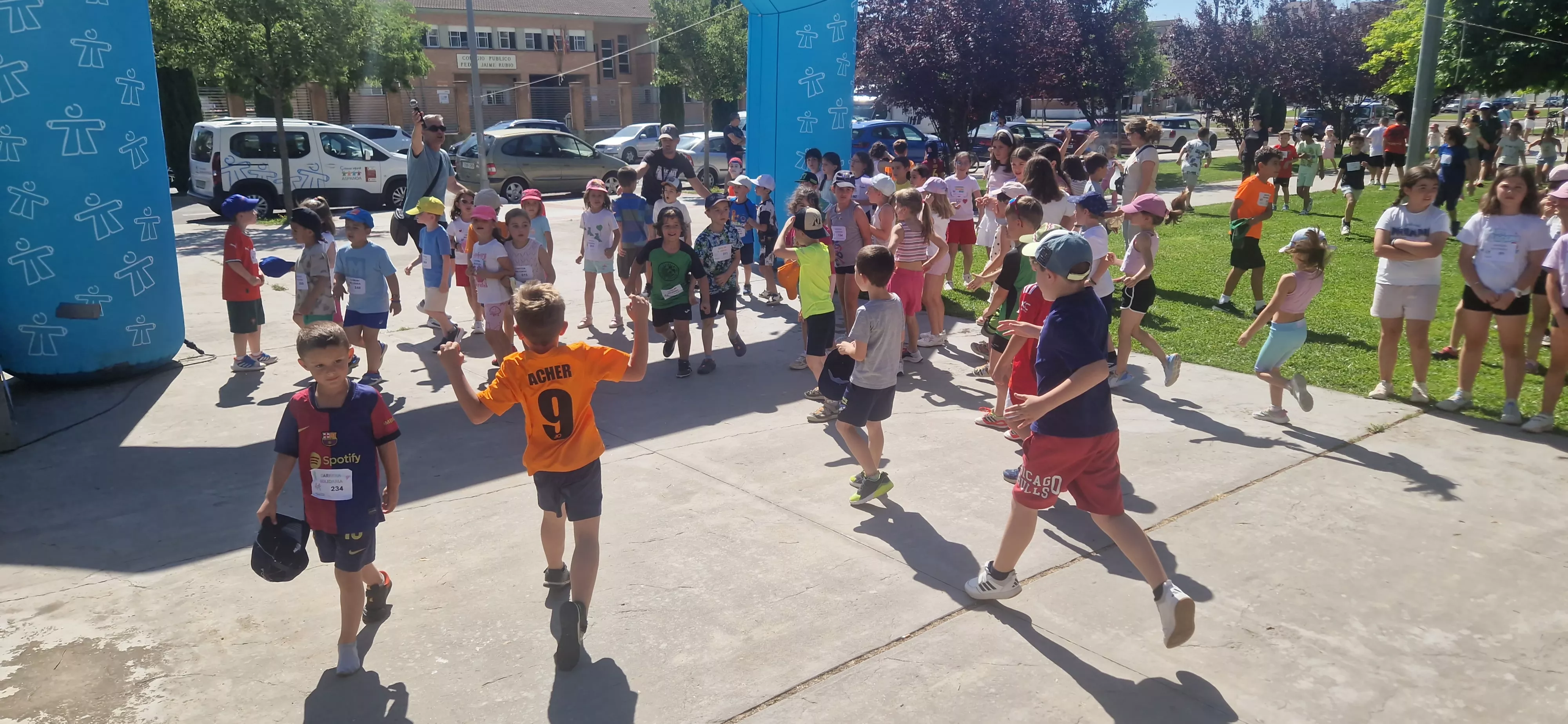 Carrera solidaria del Pedro J. Rubio por Aspanoa. Foto Myriam Martínez