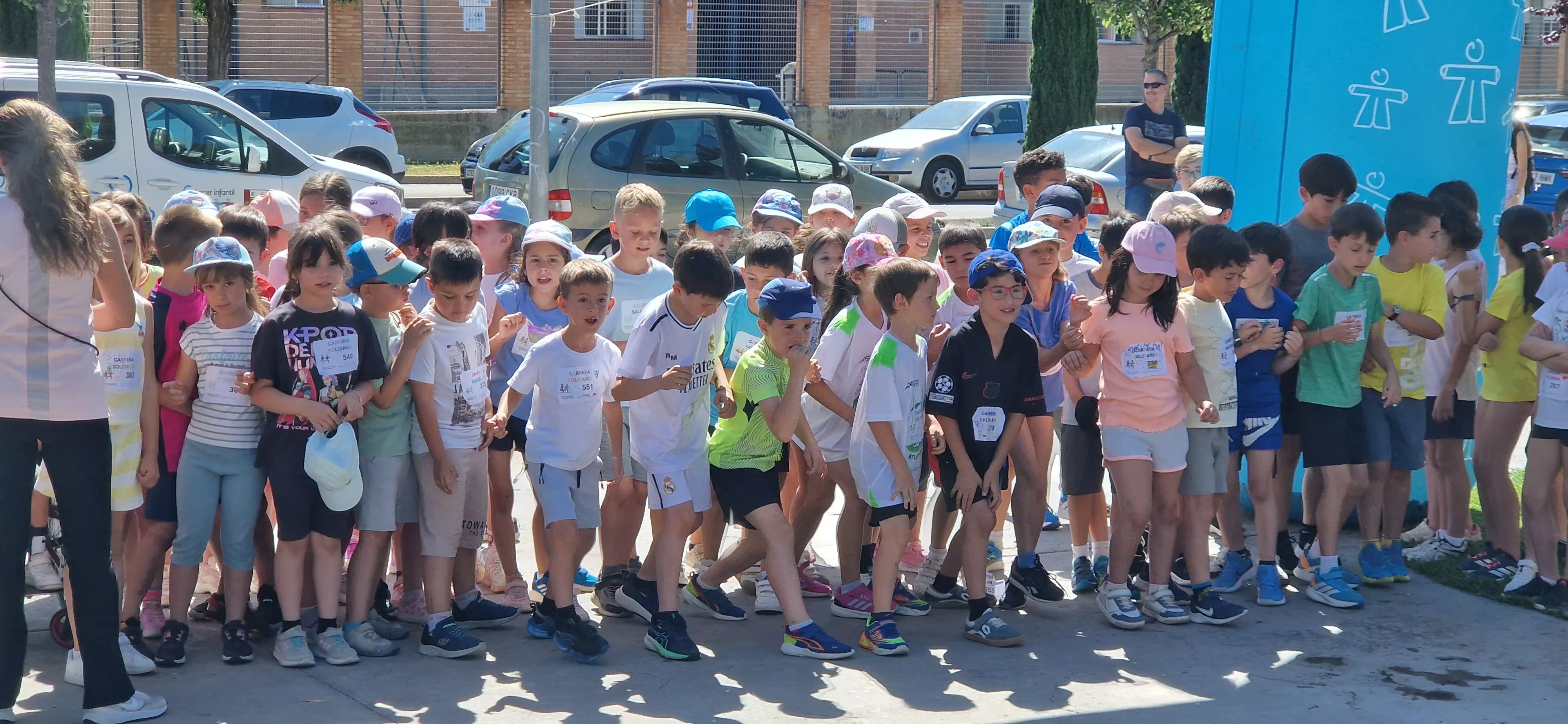 Carrera solidaria del Pedro J. Rubio por Aspanoa. Foto Myriam Martínez