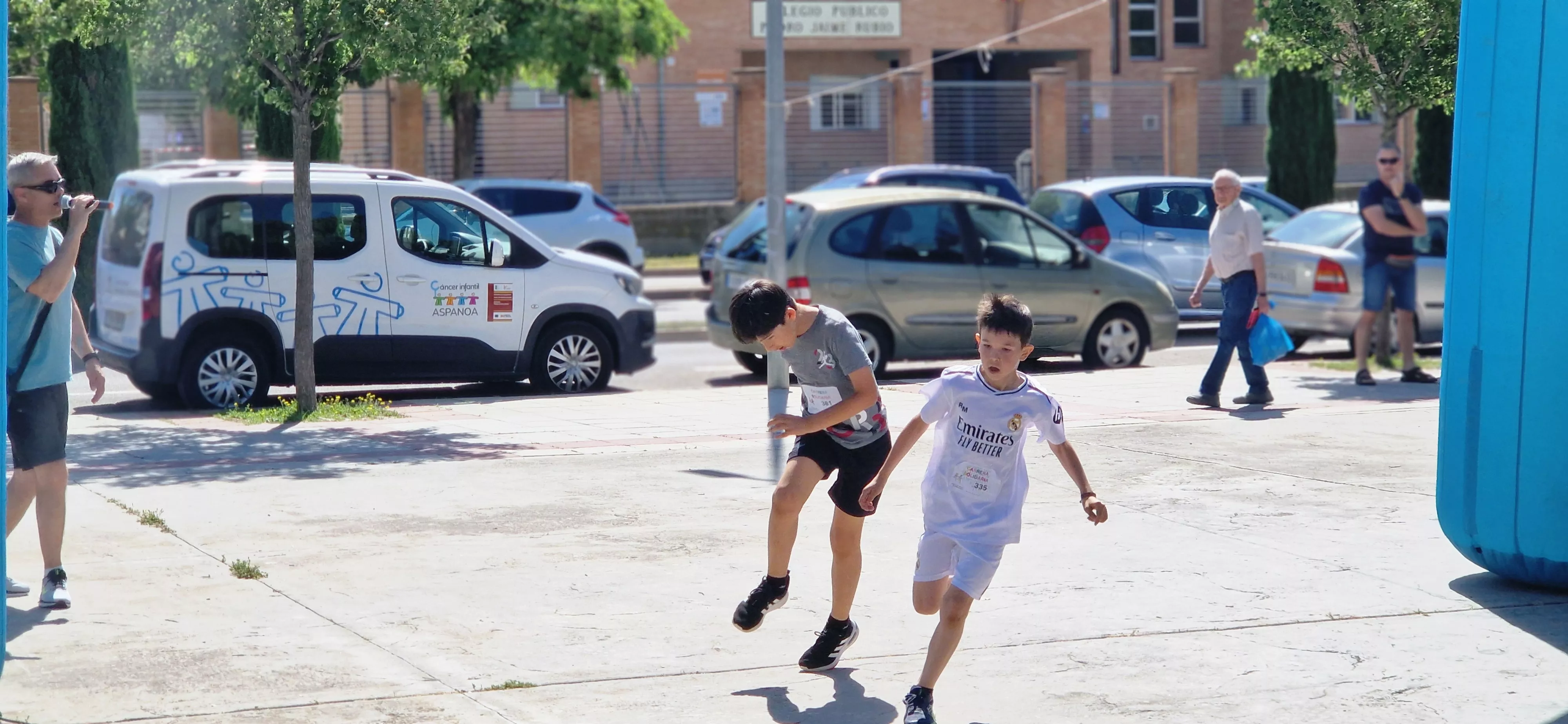 Carrera solidaria del Pedro J. Rubio por Aspanoa. Foto Myriam Martínez