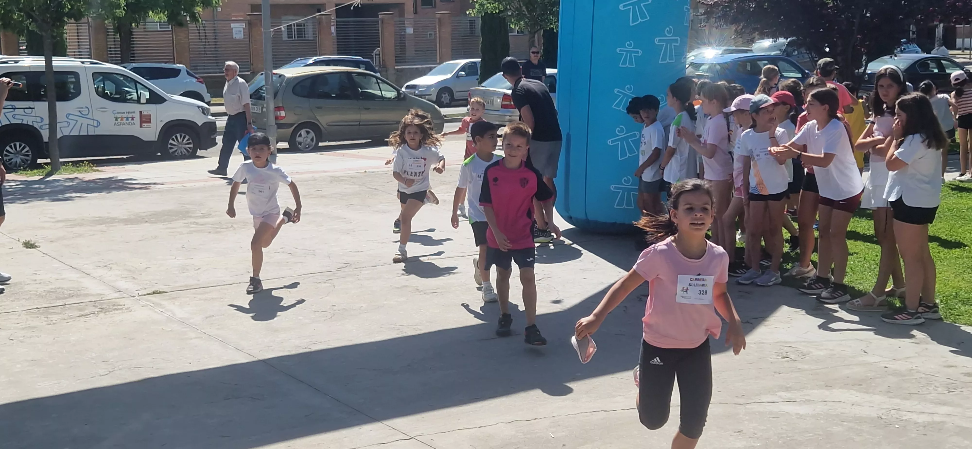 Carrera solidaria del Pedro J. Rubio por Aspanoa. Foto Myriam Martínez