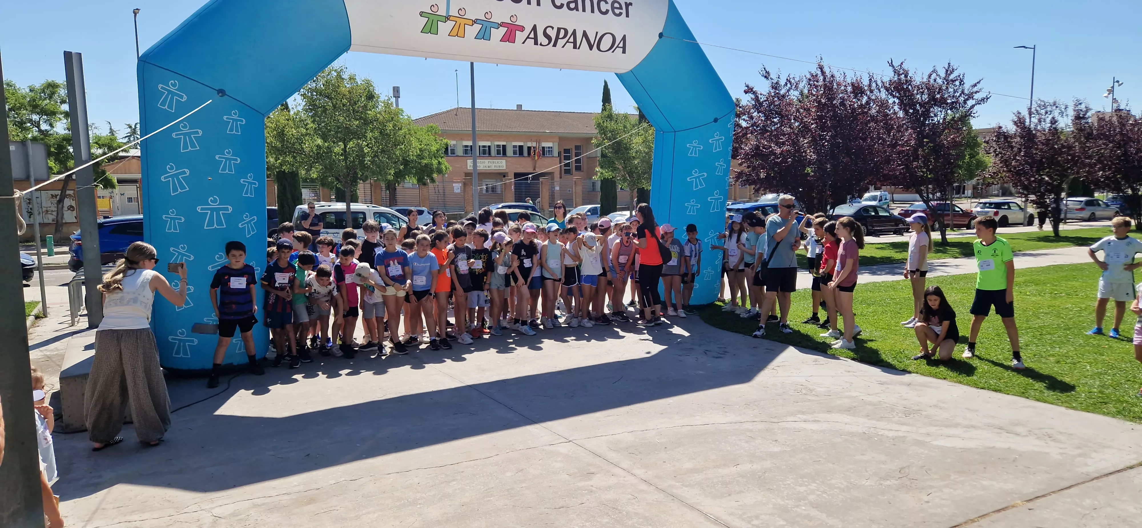 Carrera solidaria del Pedro J. Rubio por Aspanoa. Foto Myriam Martínez